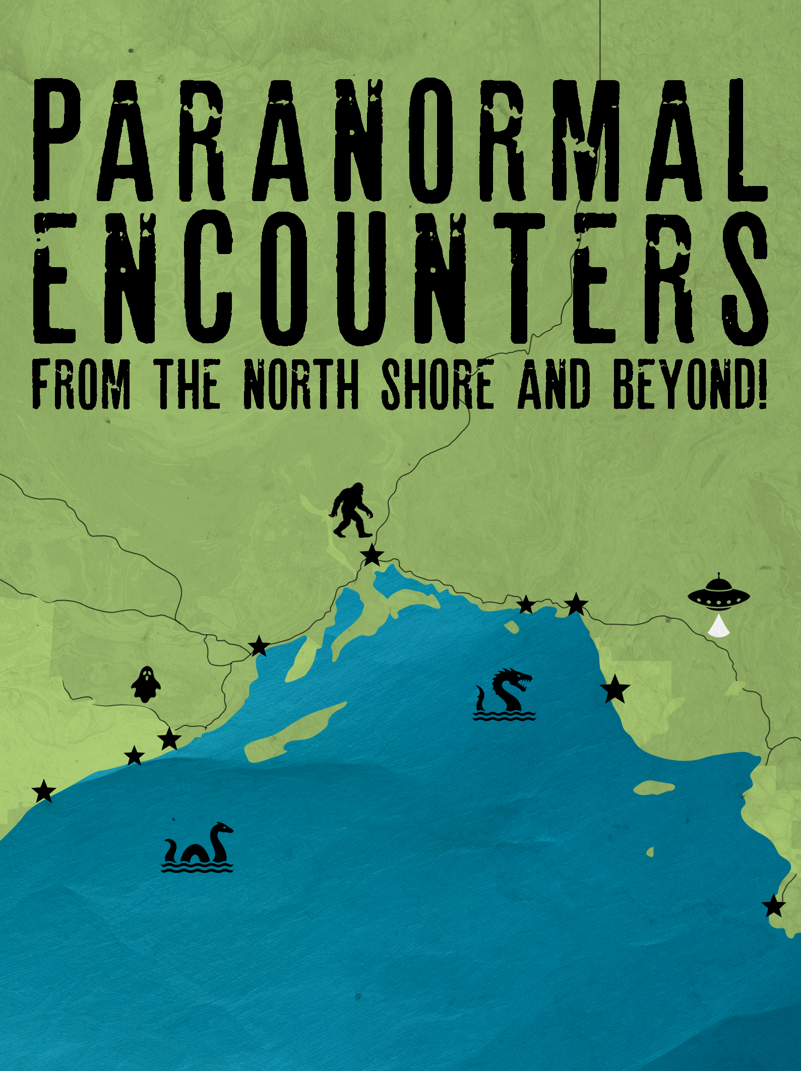 Book cover: Paranormal Encounters from the North Shore and Beyond by Carson Trapp